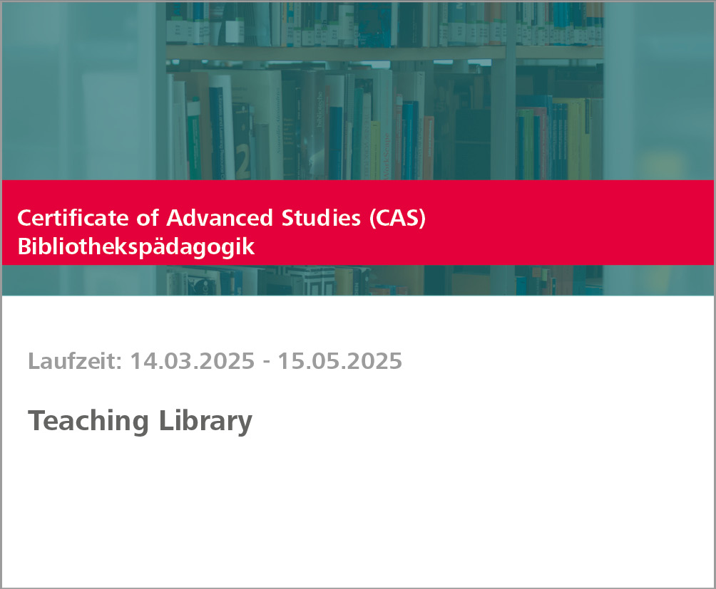 CAS Modul Teaching Library