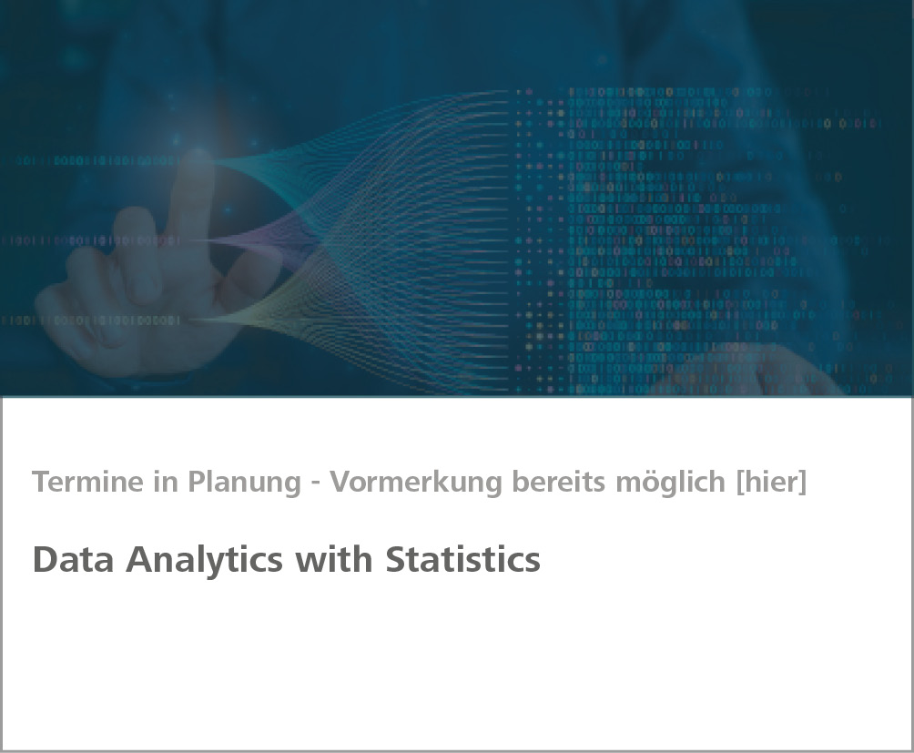 Weiterbildungsmodul Data Analytics with Statistics