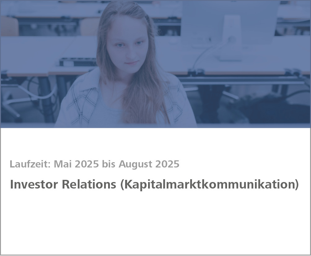 Weiterbildung Investor Relations