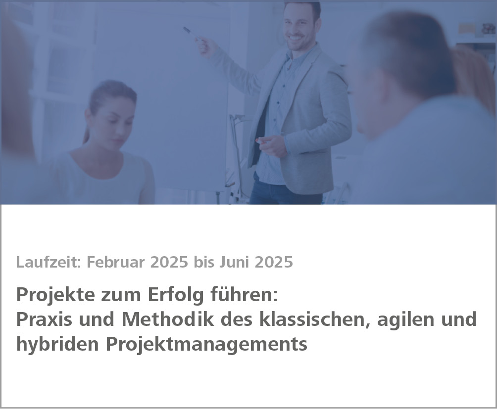 Weiterbildung Projektmanagement