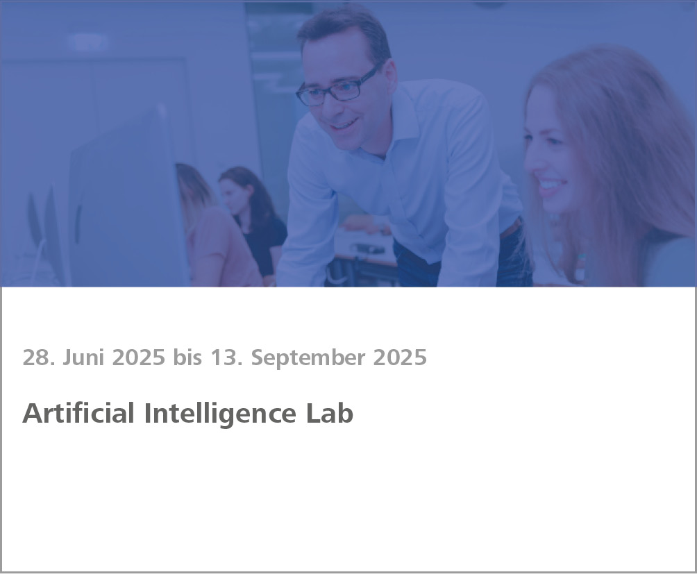 Weiterbildungsmodul Artificial Intelligence Lab