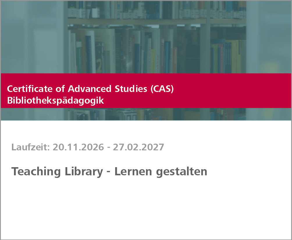 CAS Modul Teaching Library