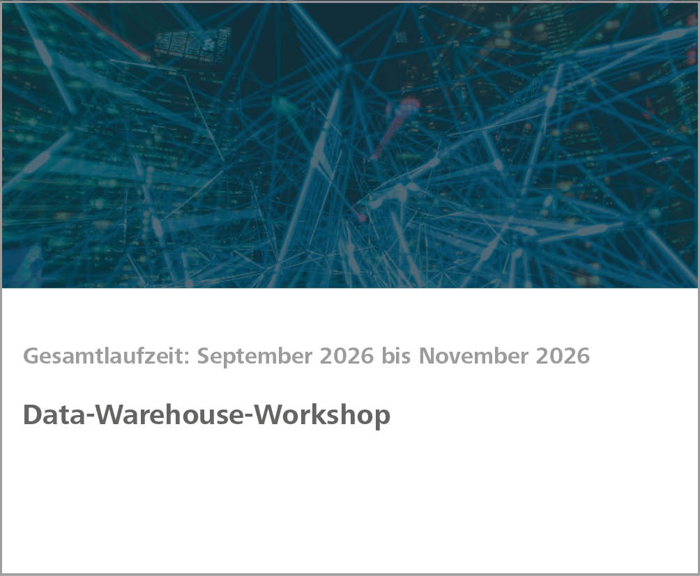 Weiterbildung Data-Warehouse-Workshop