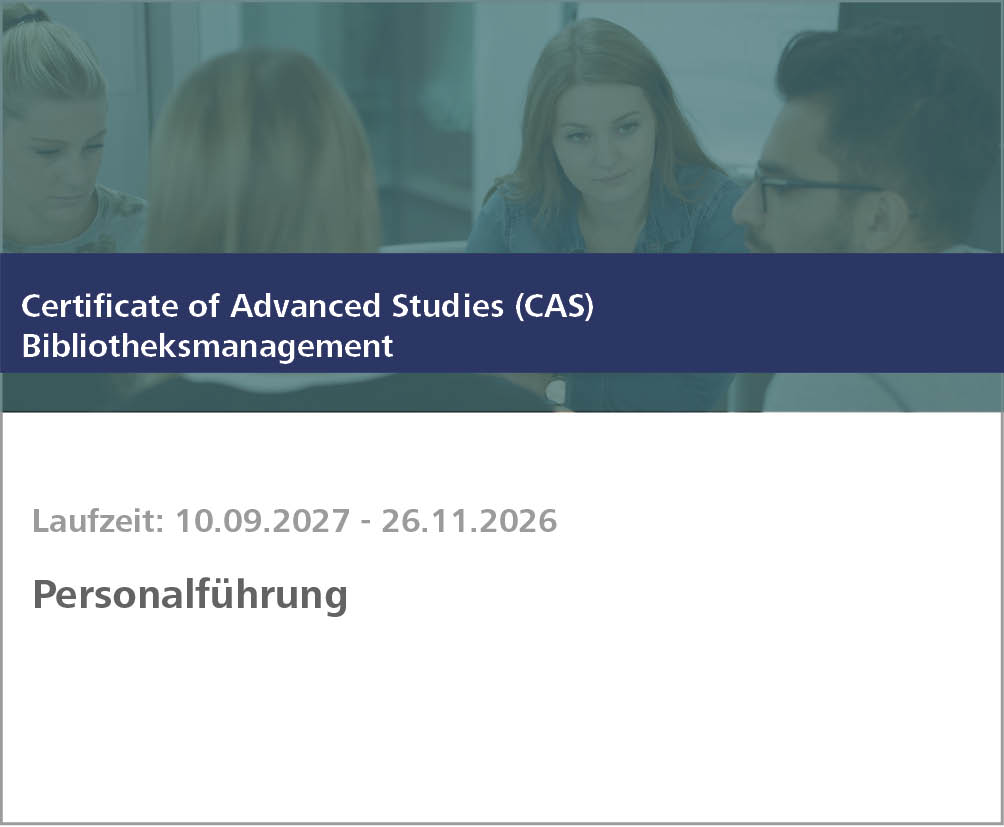 CAS Modul Personalführung