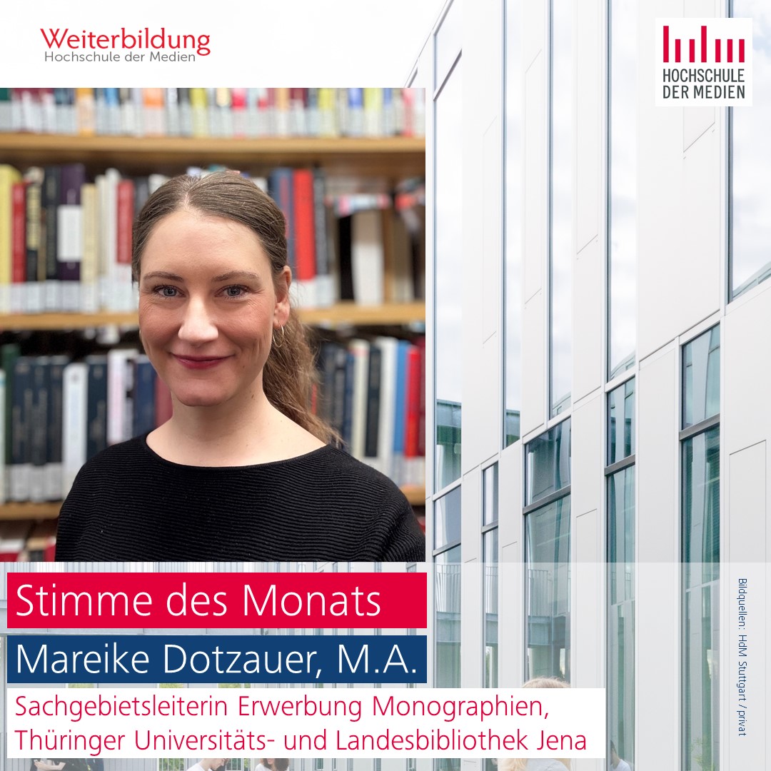 Stimme des Monats: Mareike Dotzauer